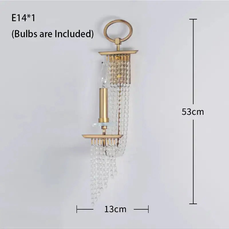 DecorBites™ Crystal Chandelier: Luxury Hanging Lamp for Romantic Indoor Decor