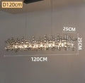 DecorBites™ Crystal Chandelier: Luxury Modern Lighting for Living Room, Dining Room, Office, Villa