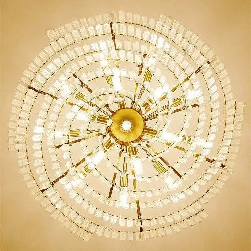ثريا كريستال ديكور بايتس™: مصباح LED معلق عصري لغرفة المعيشة وغرفة النوم