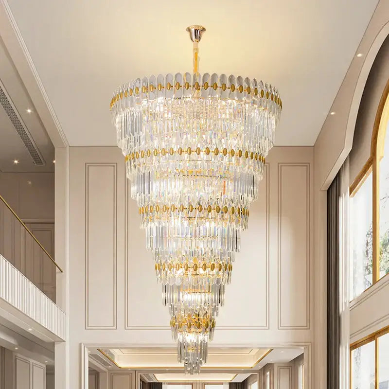 DecorBites™ ثريا كريستال: فخامة عصرية لغرفة المعيشة، غرفة الطعام، وغرفة النوم
