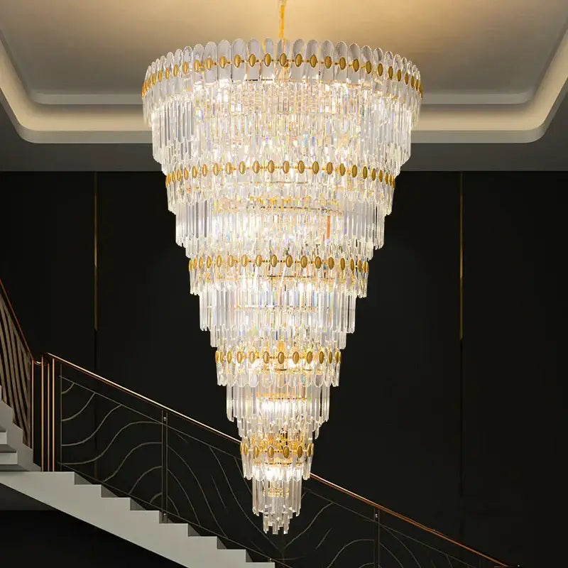 DecorBites™ ثريا كريستال: فخامة عصرية لغرفة المعيشة، غرفة الطعام، وغرفة النوم