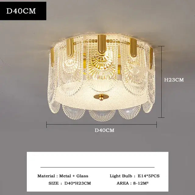 DecorBites™ Crystal Chandelier: Modern Luxury Ceiling Lamp for Living Room, Bedroom, or Restaurant