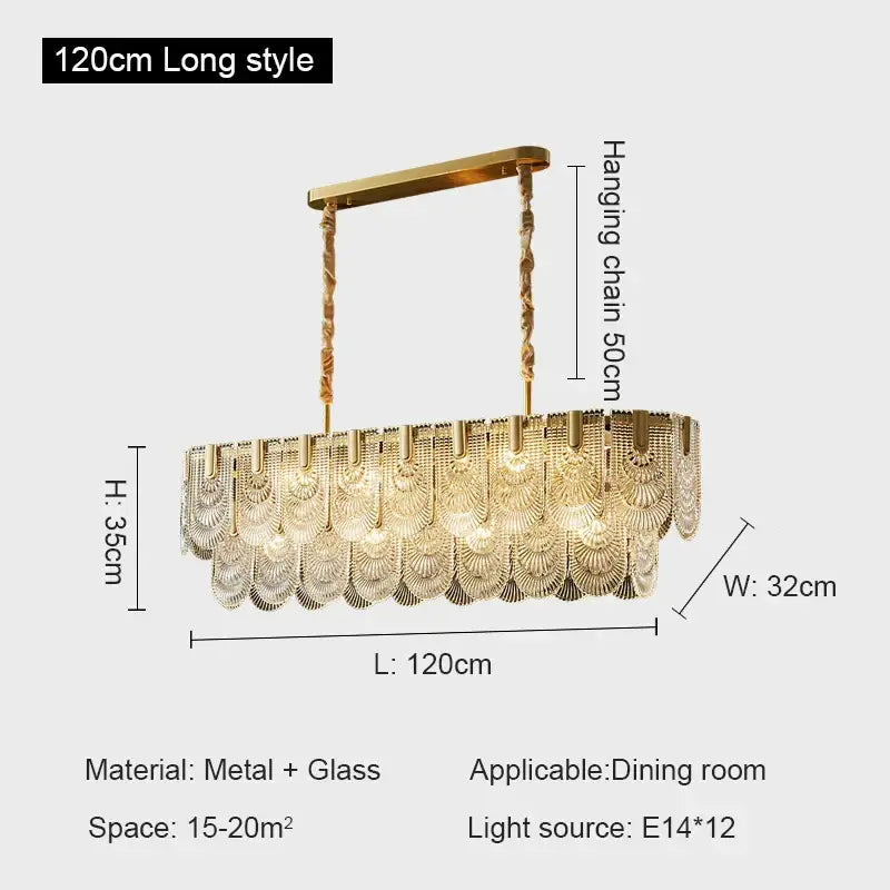 DecorBites™ Crystal Chandelier: Modern Luxury Ceiling Lamp for Living Room, Bedroom, or Restaurant