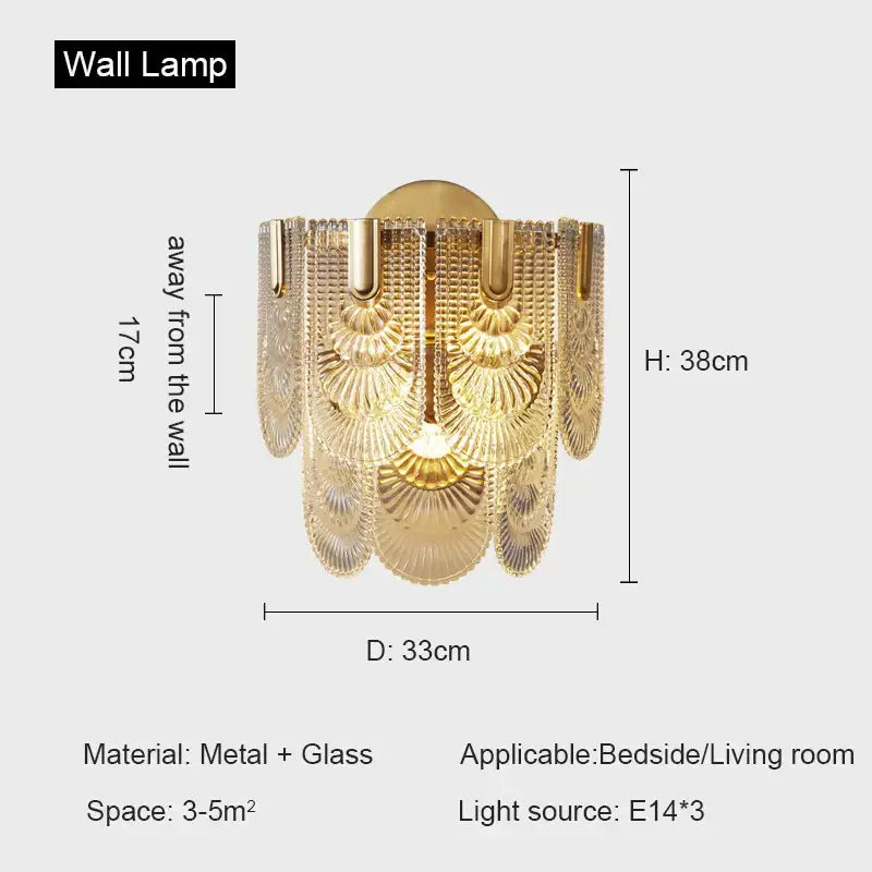 DecorBites™ Crystal Chandelier: Modern Luxury Ceiling Lamp for Living Room, Bedroom, or Restaurant