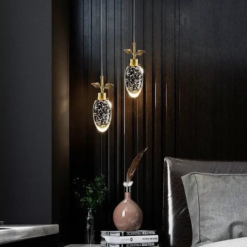 DecorBites™ Crystal Chandelier: Modern Luxury LED Lighting for Home, Restaurant, Bedroom - Nordic Style