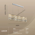 DecorBites™ Crystal Chandelier Pendant Light, Elegant Hanging Lamp Fixture