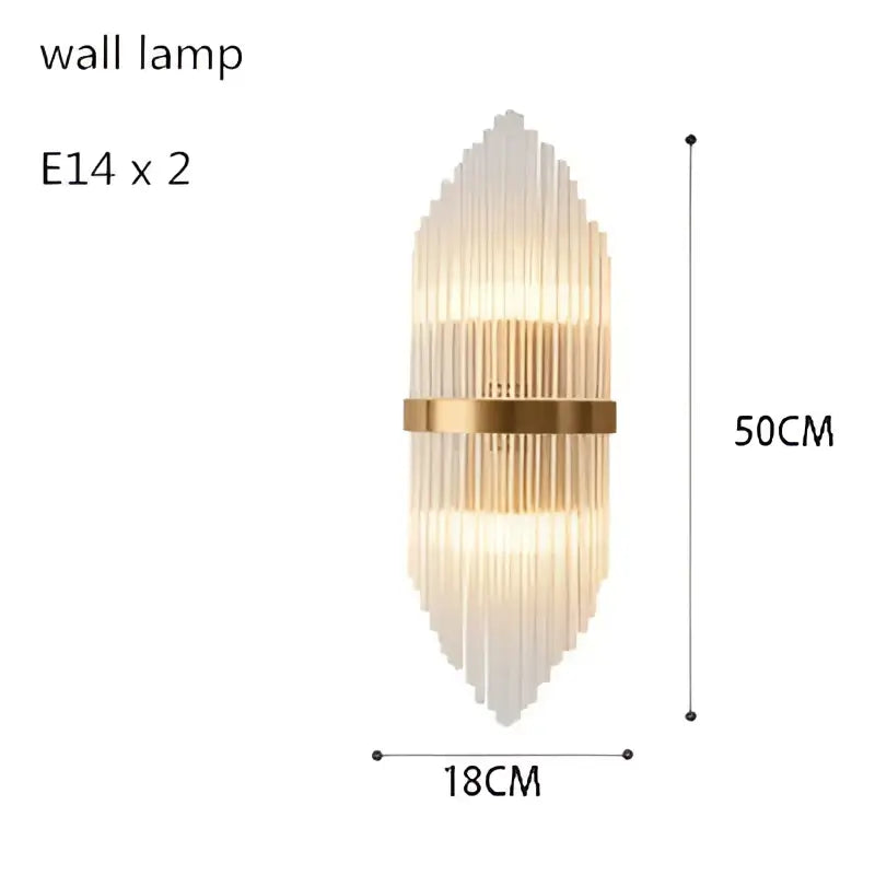 DecorBites™ Crystal Chandelier Pendant Light Modern Luxury Dining Room Bedroom Lamp