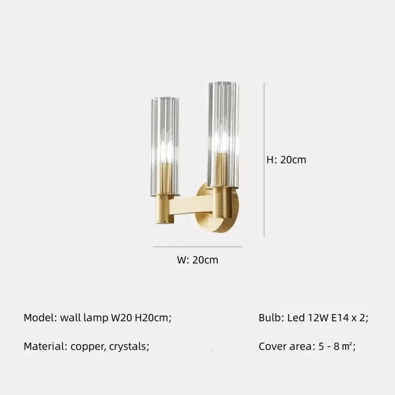 DecorBites™ Crystal Chandelier Pendant Lights - Luxury LED Lighting for Living Room