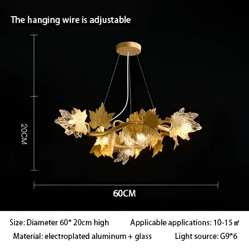 DecorBites™ Crystal Chandelier Rustic Pendant Lighting Modern French Country Decor