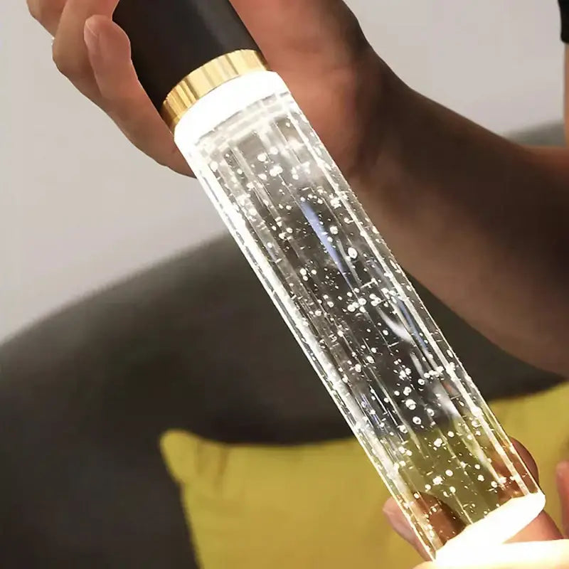 DecorBites™ Crystal Chandelier Stair Pendant Lamp Living Room Lighting