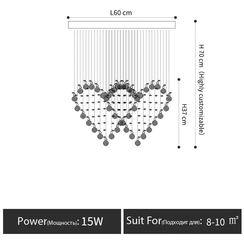 DecorBites™ Crystal Chandelier Table Lamp Set - Modern Minimalist Girl Bedroom & Dining Room