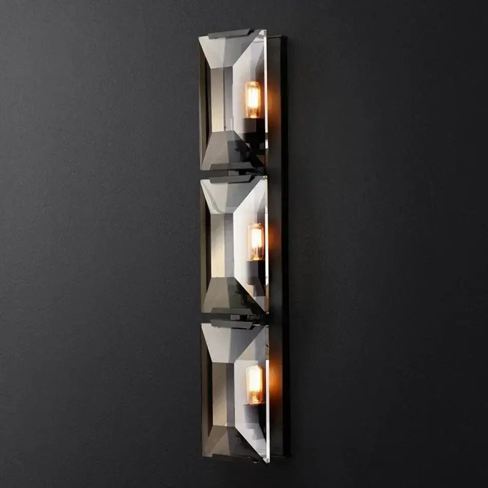 DecorBites™ Crystal LED Wall Sconces - Retro Style Bedroom Living Room Wall Lamp