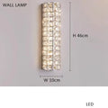 DecorBites™ Crystal Luxury Ceiling Fan Light with Invisible Blades & Remote Control