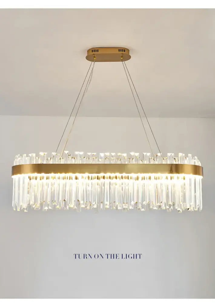 DecorBites™ Crystal Pendant Chandelier for Home Decor