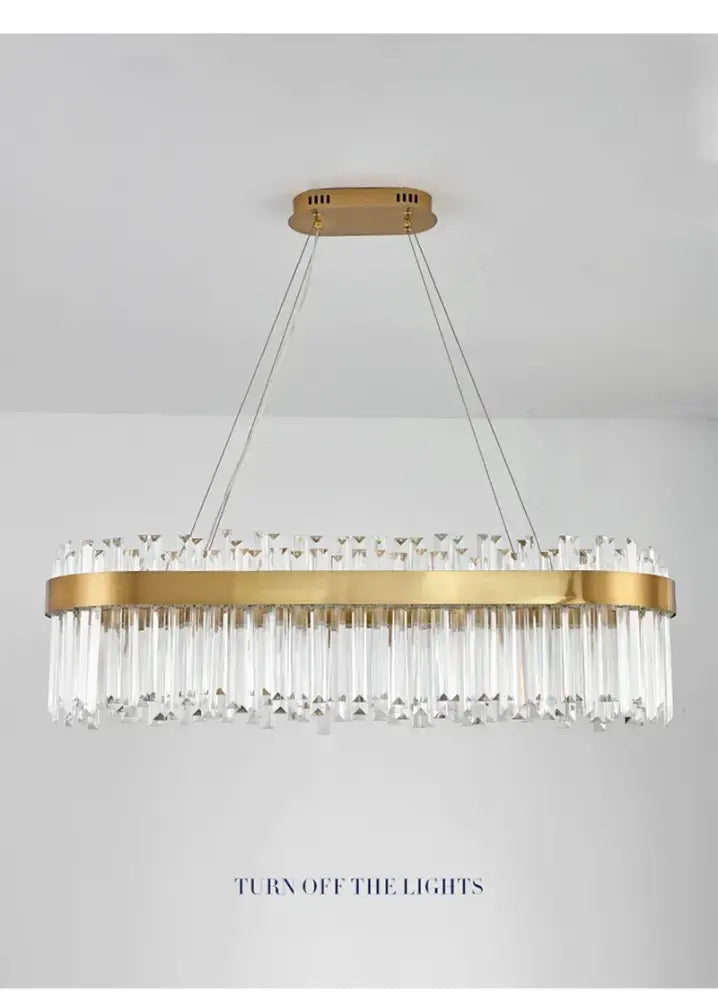 DecorBites™ Crystal Pendant Chandelier for Home Decor