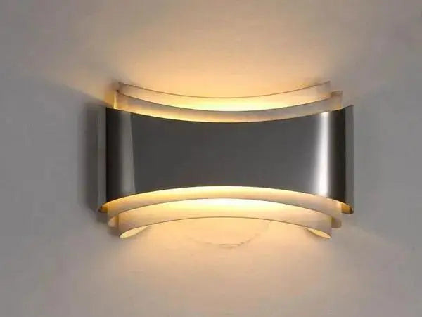 DecorBites™ Curved Modern Wall Sconce with LED