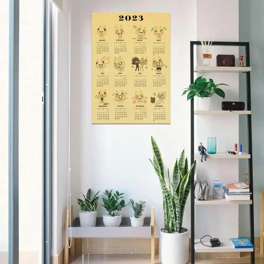 DecorBites™ Cute 3D Cat Poster for Home Decor