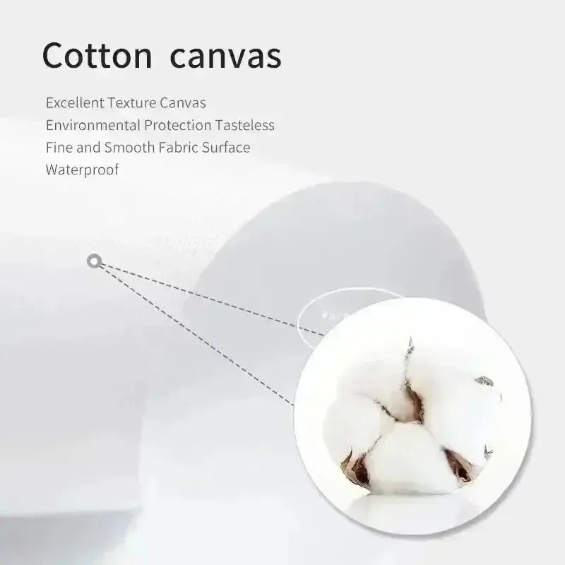 DecorBites™ Cute Animals Canvas Wall Art for Bathroom