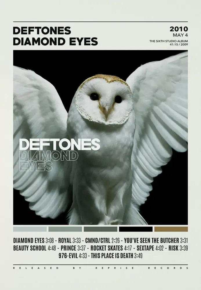 DecorBites™ Deftones Canvas Painting Album Cover Wall Art
