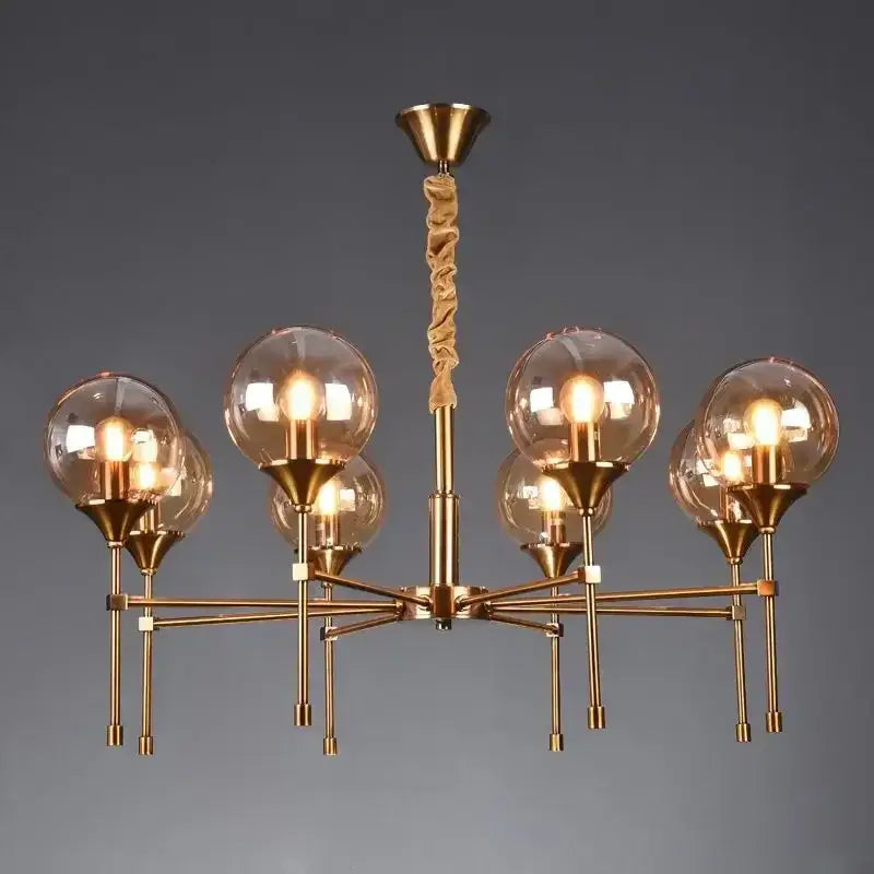 DecorBites™ Designer Metal Chandelier for Modern Living
