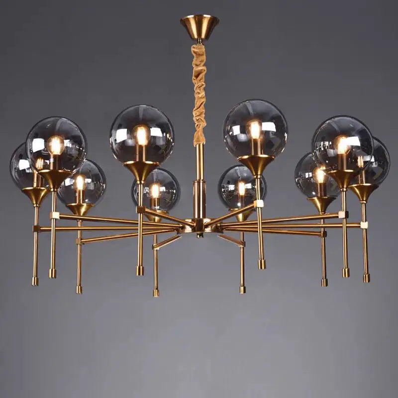 DecorBites™ Designer Metal Chandelier for Modern Living