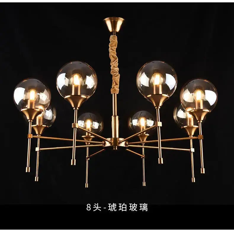 DecorBites™ Designer Metal Chandelier for Modern Living