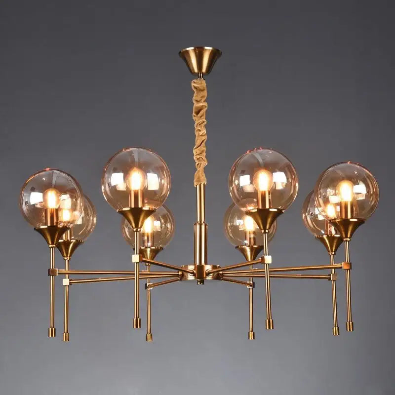 DecorBites™ Designer Metal Chandelier for Modern Living