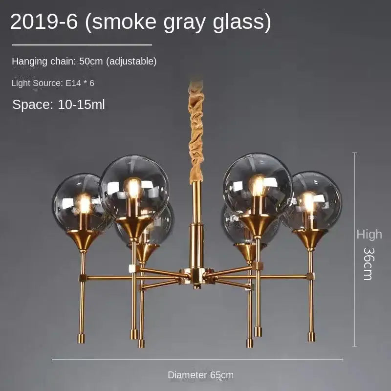 DecorBites™ Designer Metal Chandelier for Modern Living