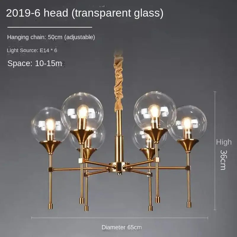 DecorBites™ Designer Metal Chandelier for Modern Living