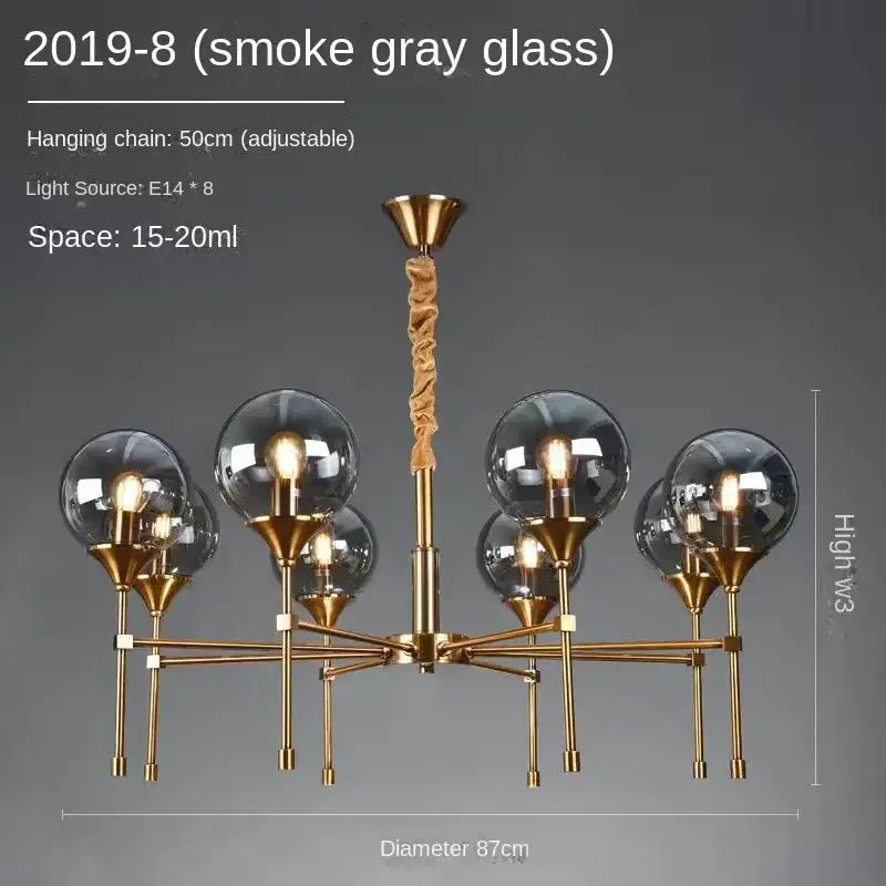 DecorBites™ Designer Metal Chandelier for Modern Living
