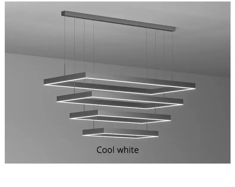 DecorBites™ Dimmable Nordic LED Ceiling Chandelier for Living Room