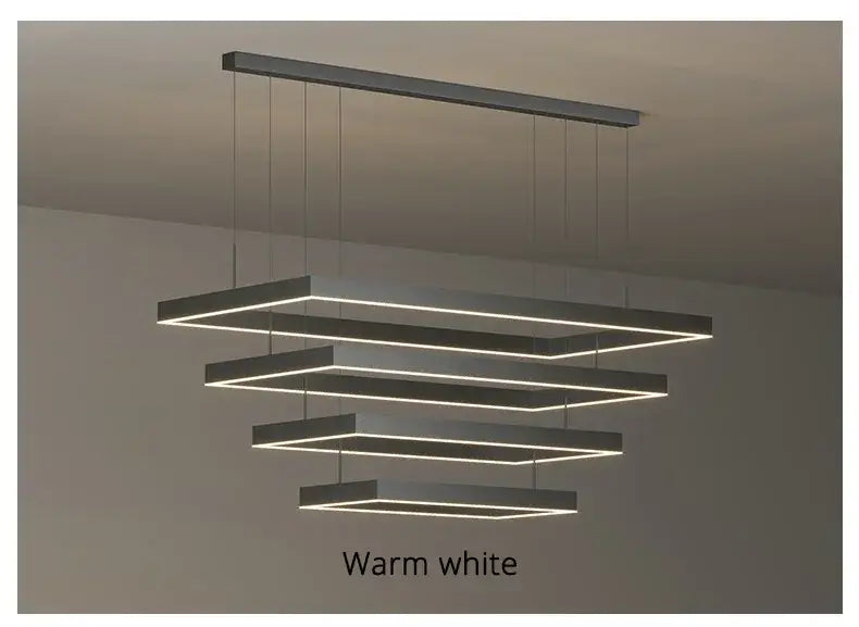 DecorBites™ Dimmable Nordic LED Ceiling Chandelier for Living Room