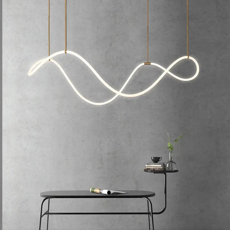 DecorBites™ Dimmable Nordic LED Chandelier for Home Decor