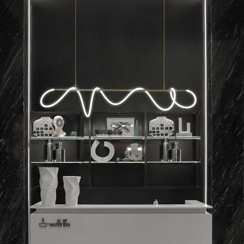 DecorBites™ Dimmable Nordic LED Chandelier for Home Decor