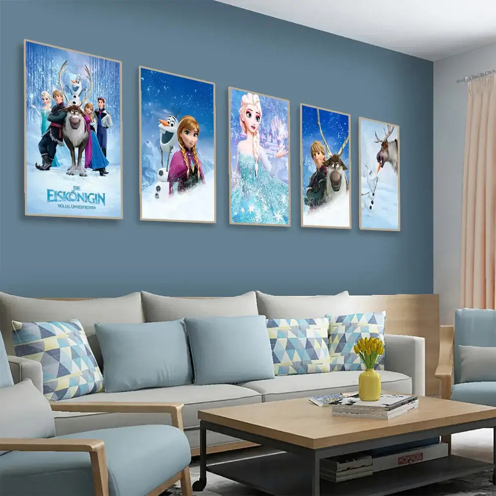 DecorBites™ Disney Frozen Anna & Elsa Canvas Art