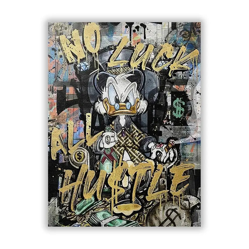 DecorBites™ Disney Marvel Donald Duck Canvas Wall Art