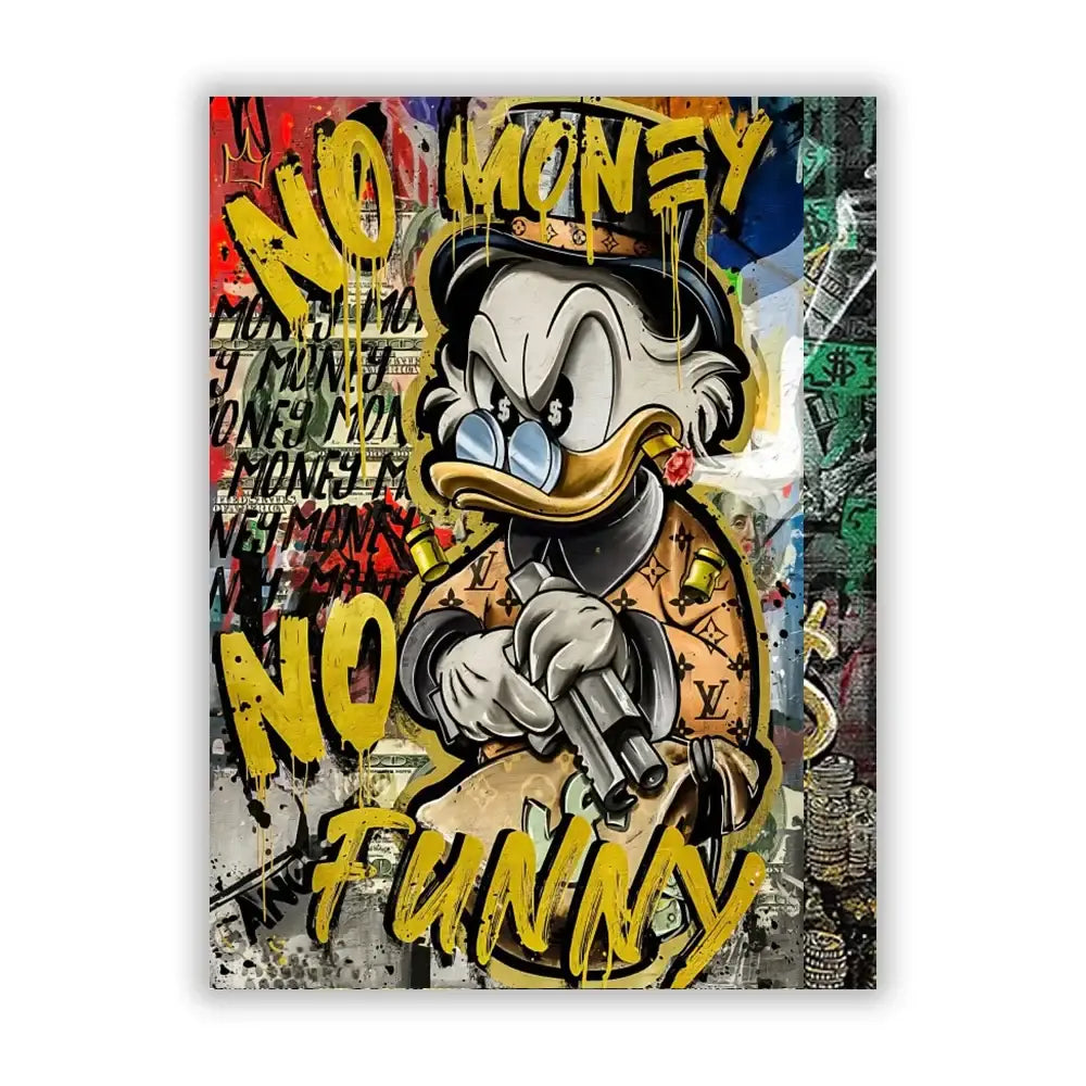 DecorBites™ Disney Marvel Donald Duck Canvas Wall Art