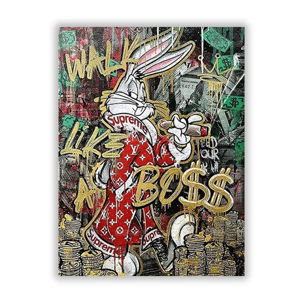 DecorBites™ Disney Marvel Donald Duck Canvas Wall Art