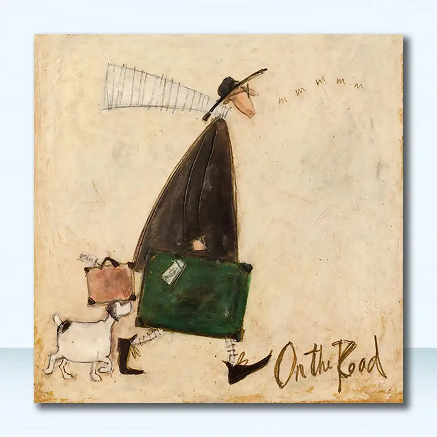 DecorBites™ Dog Lover Nordic Canvas Wall Art