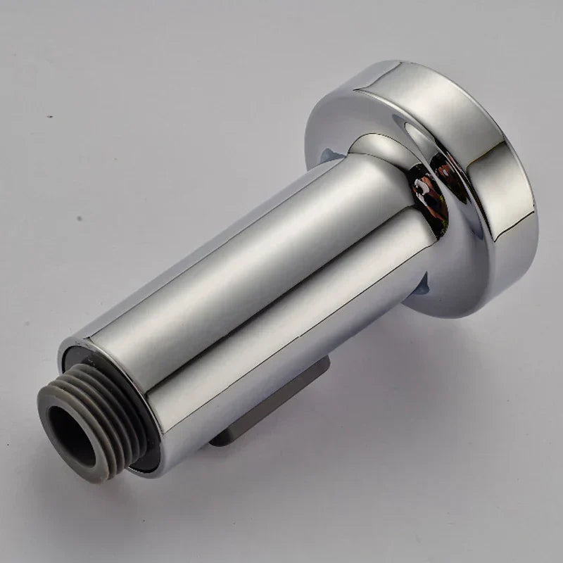 DecorBites™ Dual Function Chrome Kitchen Sprayer Head, Replace Spout Stream for Faucet