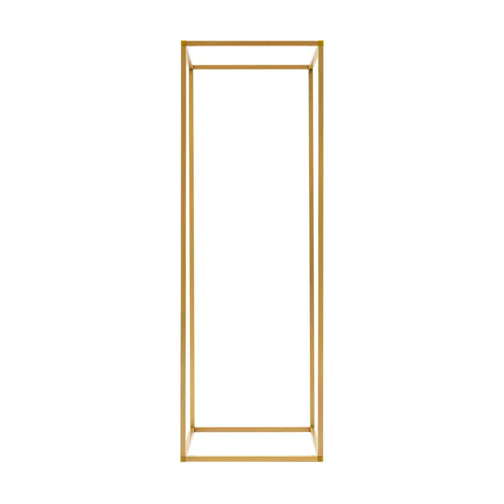 DecorBites™ Elegant 10-Piece Gold Wedding Flower Stand