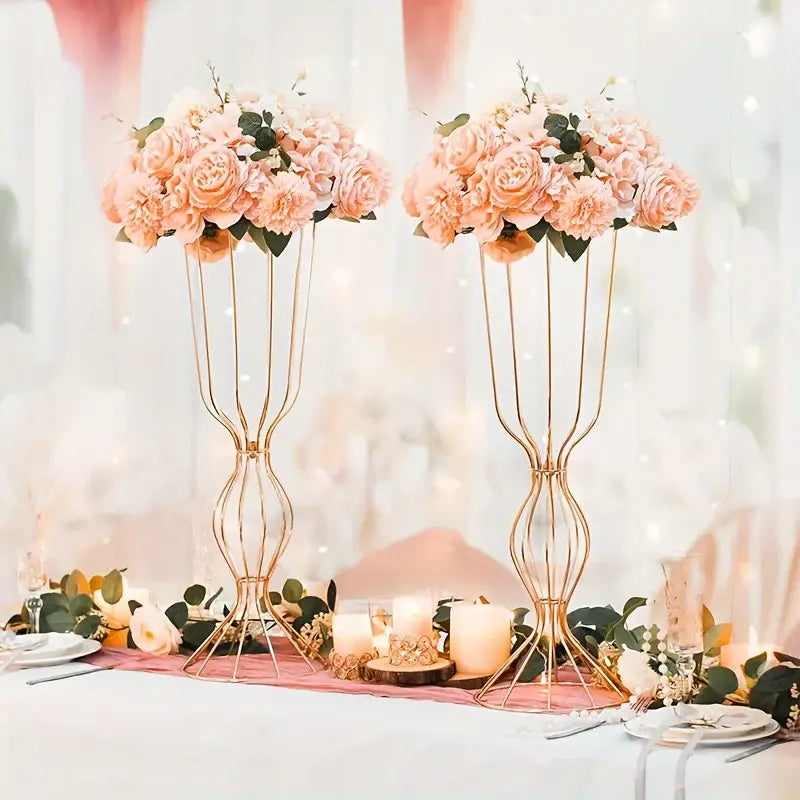 DecorBites™ Elegant 23.6in Tall Vases for Decorations