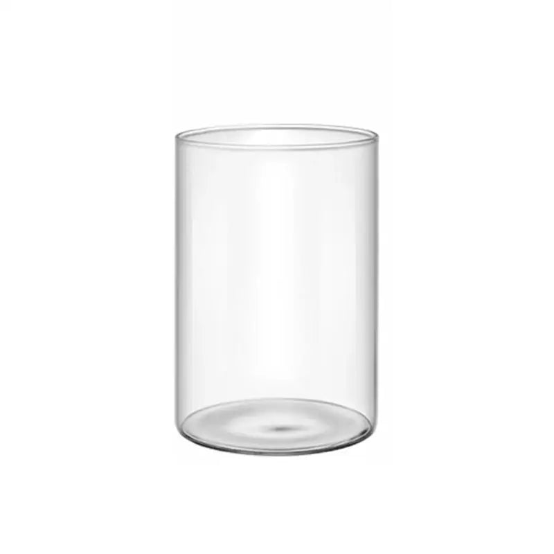 DecorBites™ Elegant Glass Cylinder Vase for Flowers