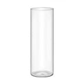 DecorBites™ Elegant Glass Cylinder Vase for Flowers
