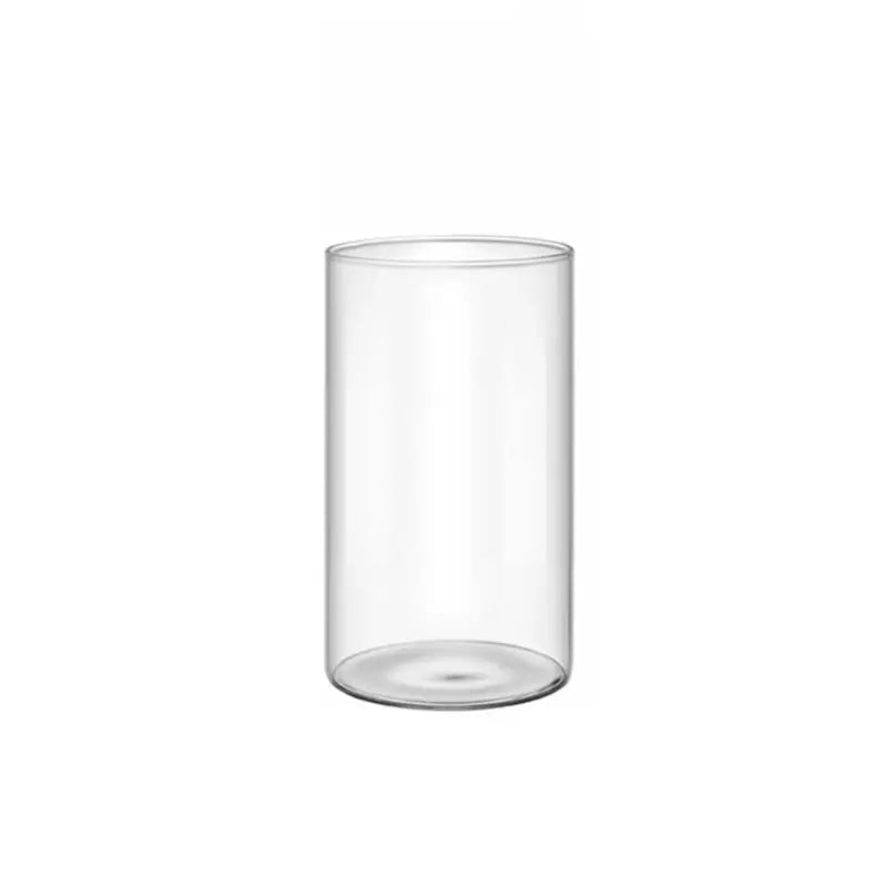 DecorBites™ Elegant Glass Cylinder Vase for Flowers
