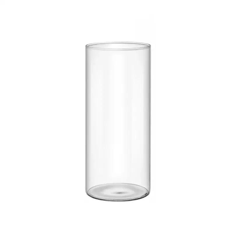 DecorBites™ Elegant Glass Cylinder Vase for Flowers