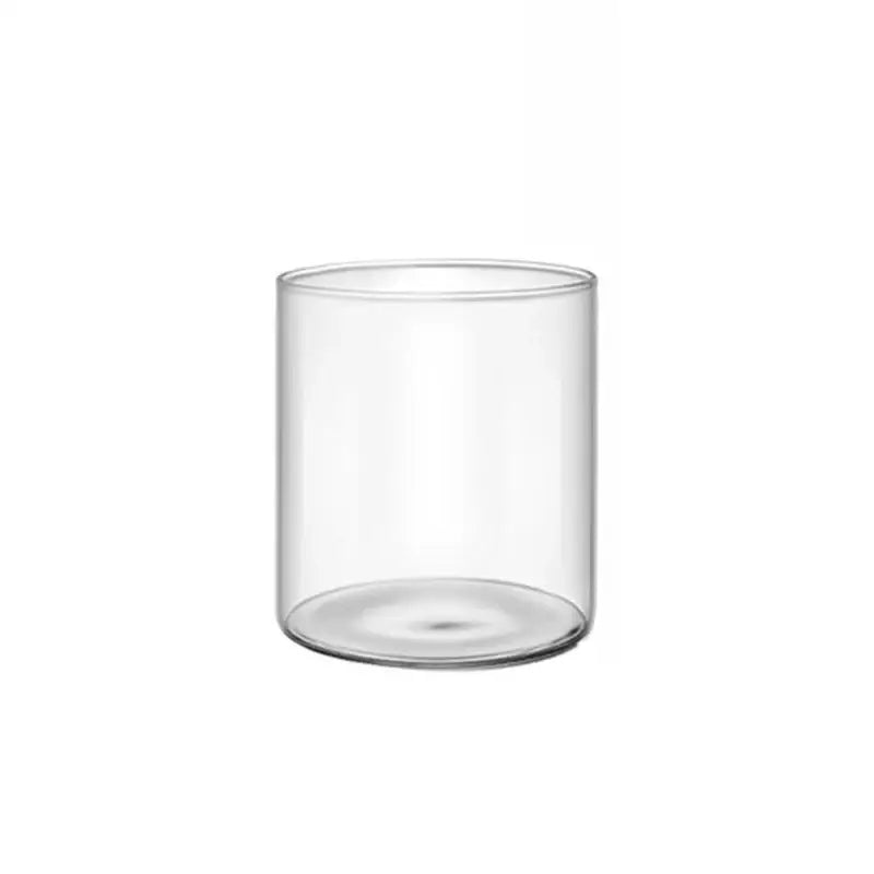 DecorBites™ Elegant Glass Cylinder Vase for Flowers