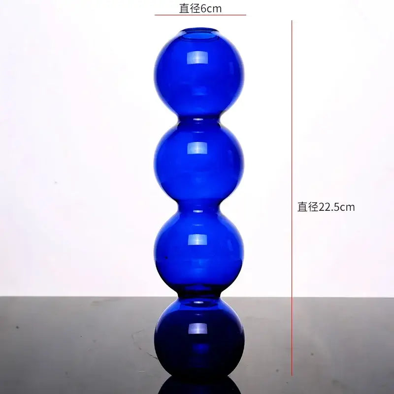 DecorBites™ Elegant Glass Vase Home Decor Accent