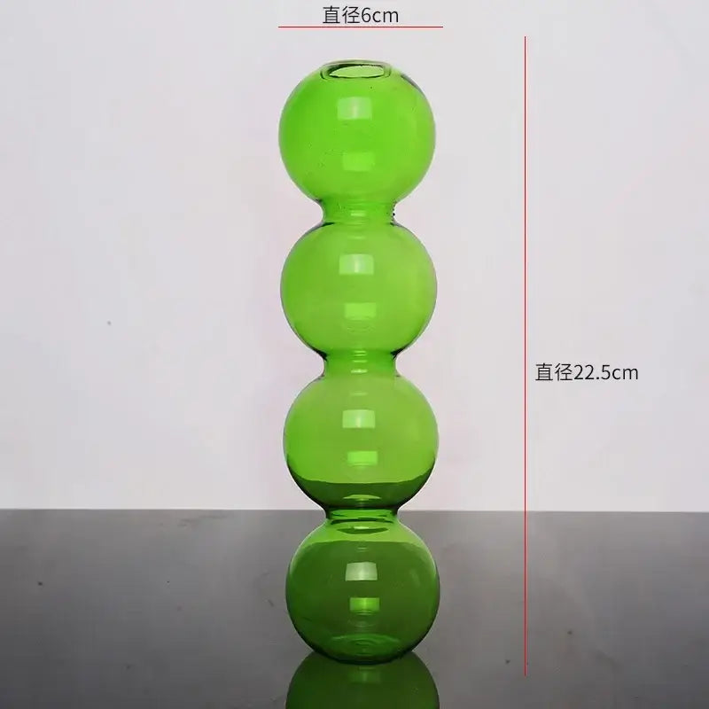 DecorBites™ Elegant Glass Vase Home Decor Accent