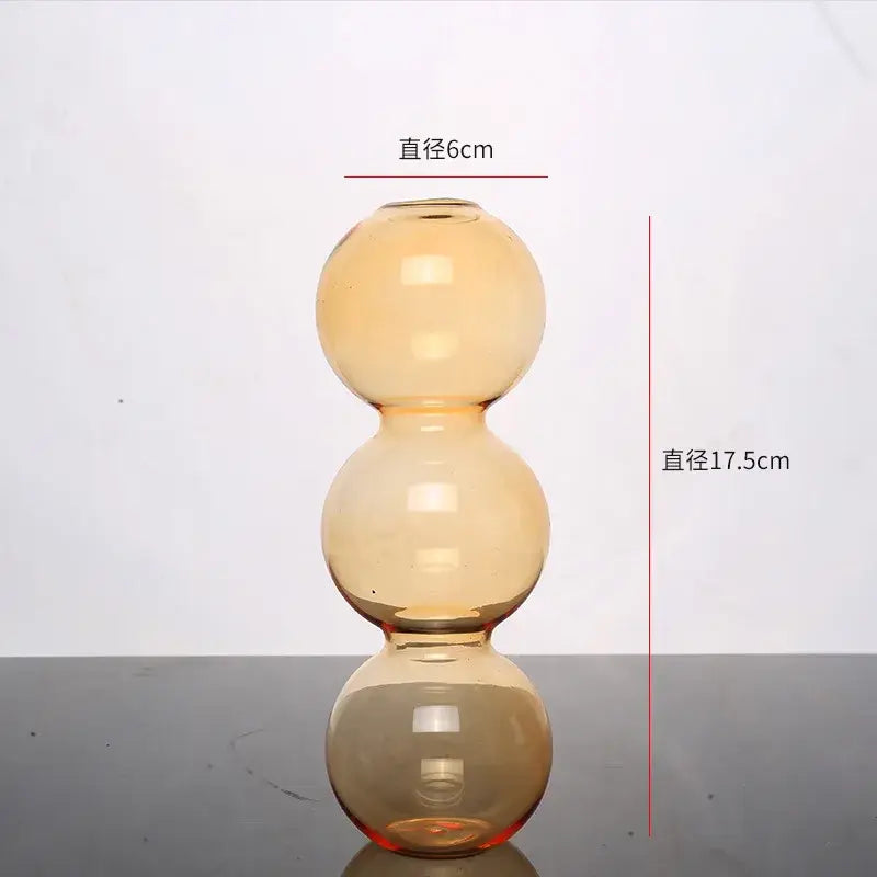 DecorBites™ Elegant Glass Vase Home Decor Accent